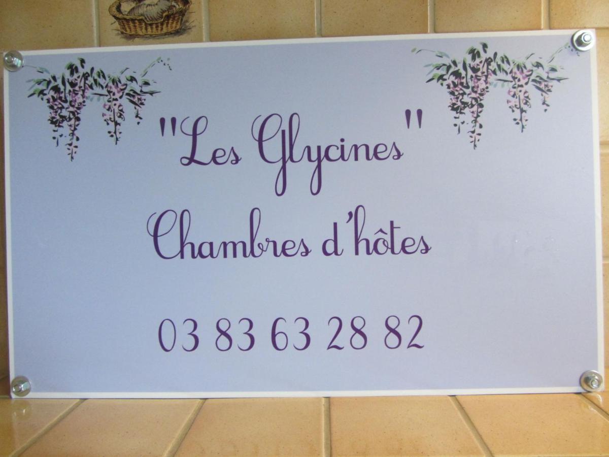 Les Glycines Bed and Breakfast Choloy Εξωτερικό φωτογραφία